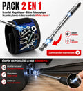 boutique

👉 Pack Magnétique Professionnel 3-en-1 Bracelet Magnétique et Bâton Télescopique aimanté LED ⭐⭐⭐⭐⭐ 4.9 / 5 2639 avis vérifiés