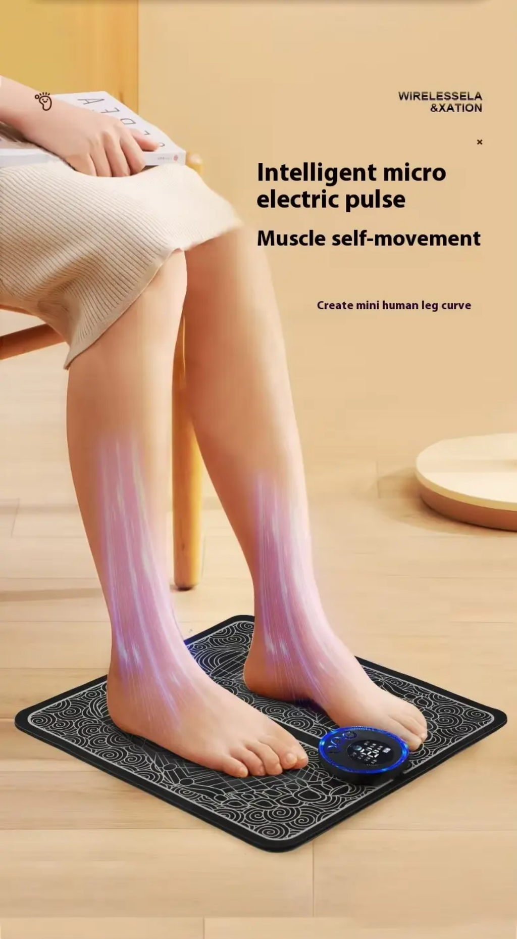 Tapis de Massage EMS avec – Soulagement des Douleurs & Relaxation Totale livraison gratuite partout