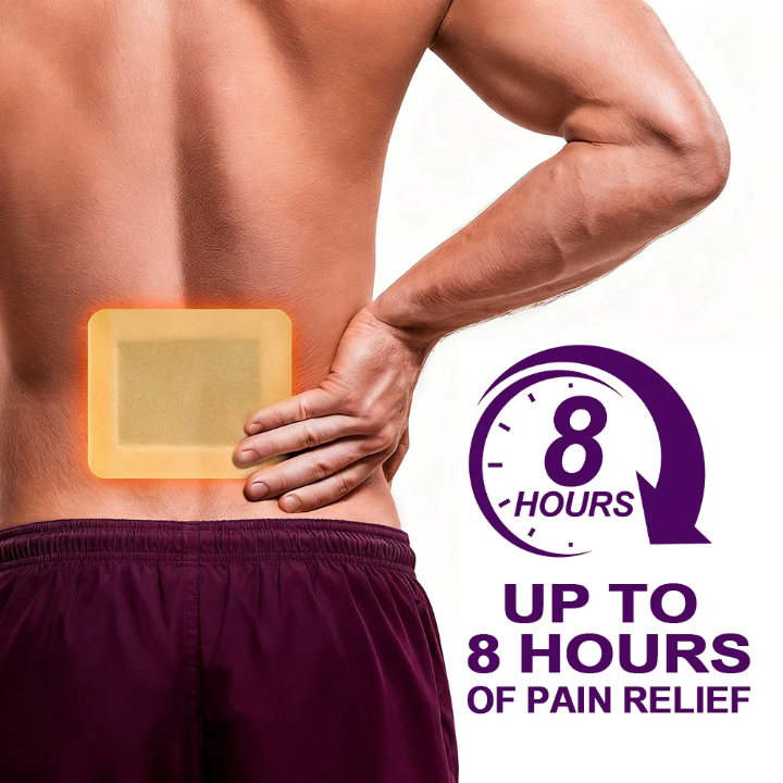 Patch Anti-Douleur Total – Dos, Jambes, Hanches & Tout le Corps Soulagé Rapidement (boîtes de 8 patch)