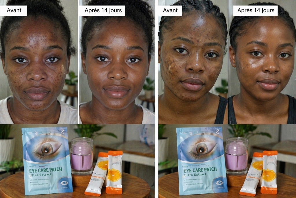 Kit composé (de 5 produits)kit anti taches boutons ,cernes,pores dilatés et boutons trés efficace et sans effet secondaire livraison gratuite