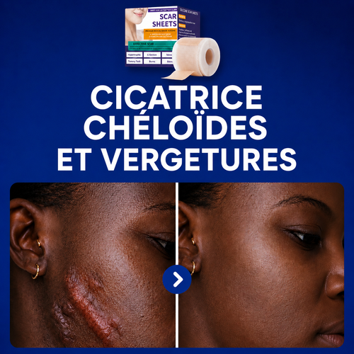 Patch en silliconne éliminant les cicatrice (ancienne recente) , cheloïde, vergetures résultats rapide livraison gratuite partout