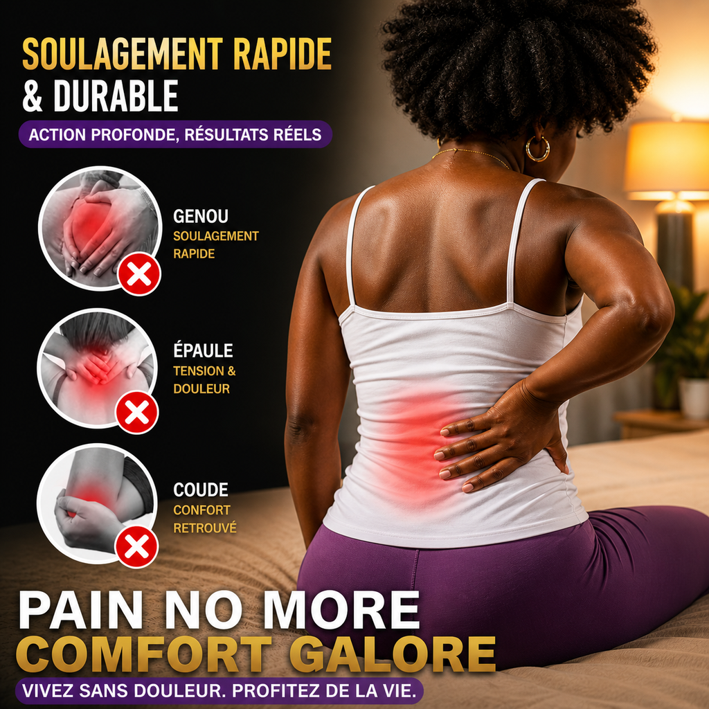 Patch Anti-Douleur Total – Dos, Jambes, Hanches & Tout le Corps Soulagé Rapidement (boîtes de 8 patch)